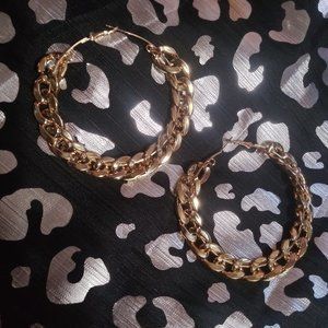 BIG Cuban Link Hoops
